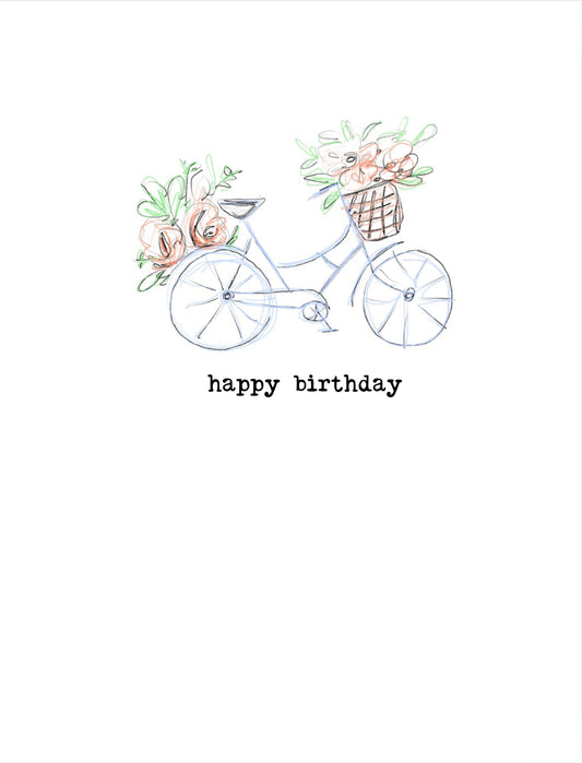 bicycle birthday card